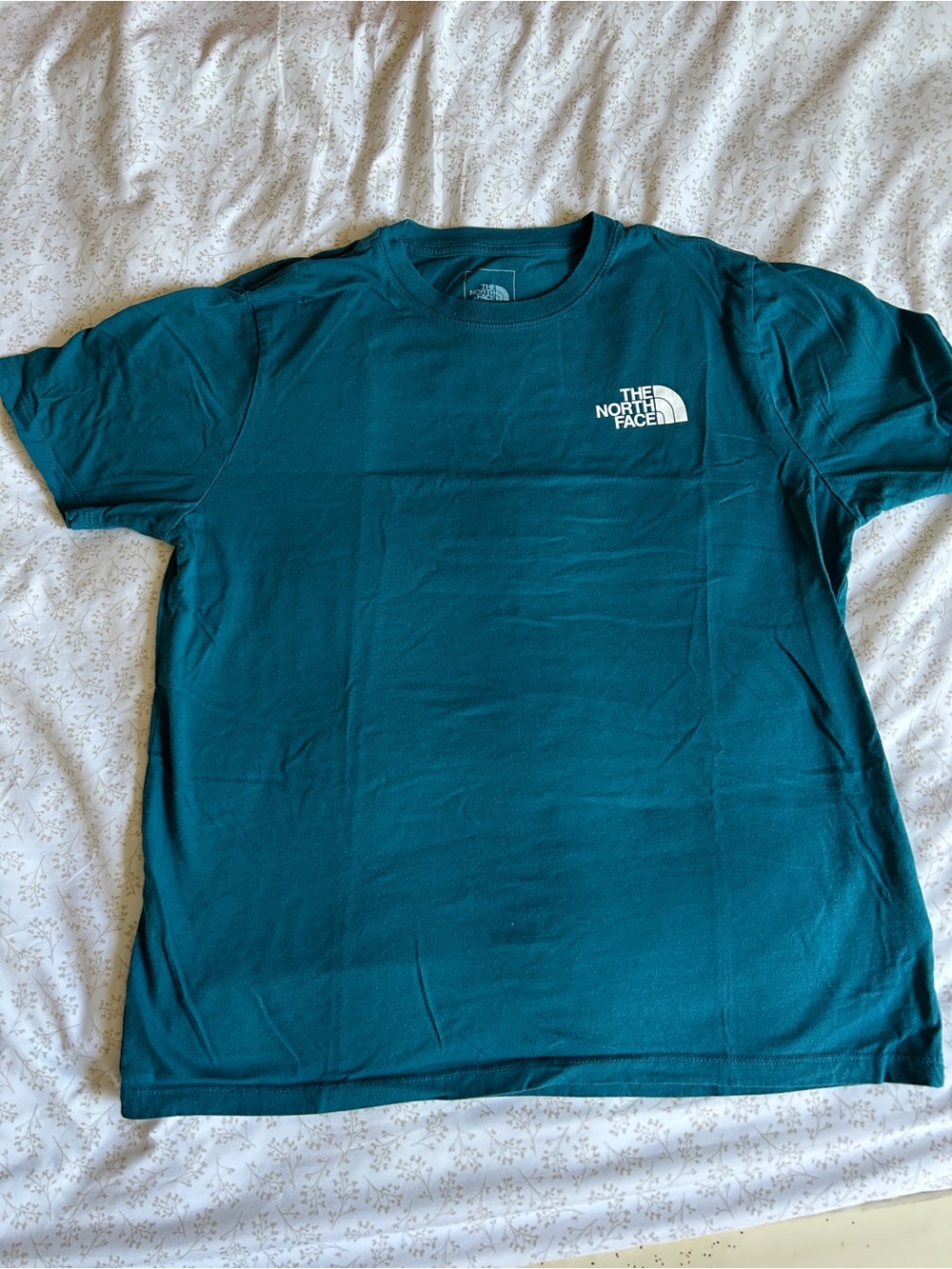 The North Face Teal Graphic Logo Tee